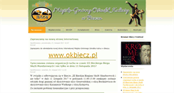 Desktop Screenshot of ok.biecz.pl
